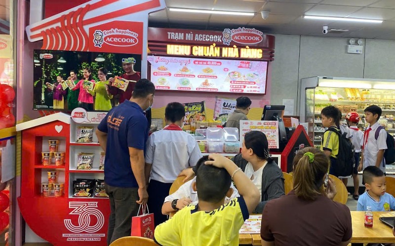 Trạm mì Acecook ra mắt tại cửa hàng Ministop với menu chuẩn nhà hàng, tiện lợi mọi lúc