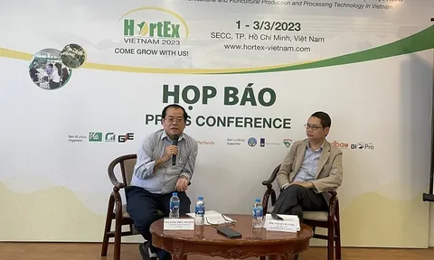 Gần 200 thương hiệu đến từ 25 quốc gia tham gia triển lãm Hortex Vietnam 2023 vào đầu tháng 3