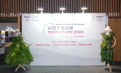 Nhiều doanh nghiệp nước ngoài tham gia trưng bày tại Triển lãm Quốc tế vải cao cấp 2023