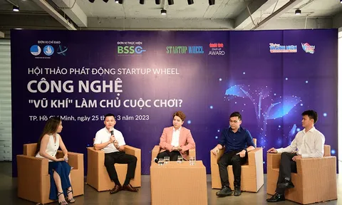 Khởi nghiệp Startup Wheel 2023 “Công nghệ – “Vũ khí” làm chủ cuộc chơi?”