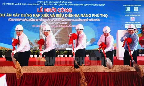 Lễ khởi công dự án xây dựng Rạp xiếc và biểu diễn đa năng Phú Thọ