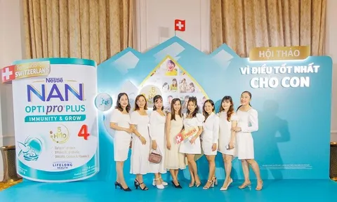 Nestlé Việt Nam giới thiệu sữa mát NAN Otipro Plus 4 tại hội thảo “Chọn sữa mát vì điều tốt nhất cho con”