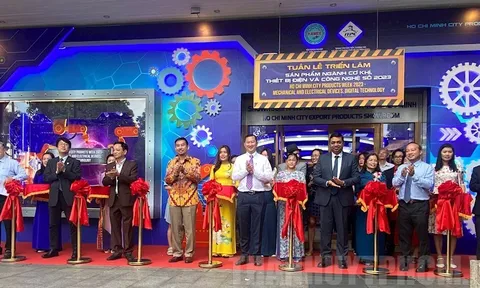 Khai mạc Tuần lễ triển lãm sản phẩm ngành cơ khí, thiết bị điện, công nghệ số 2023