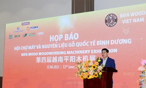 Hội chợ máy và nguyên liệu gỗ Quốc tế Bình Dương 2023 sẽ diễn ra vào tháng 8/2023