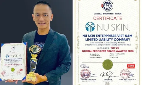 Nu Skin Việt Nam xuất sắc ghi tên mình vào Top 20 Thương hiệu xuất sắc toàn cầu 2023