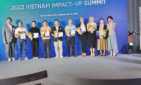 8 startup xuất sắc nhất đạt giải tại sự kiện “Vietnam Impact-Up Summit 2023”