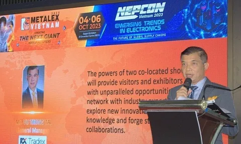 Chính thức khai mạc Triển lãm Điện tử quốc tế NEPCON Việt Nam 2023 và Triển lãm METALEX Vietnam 2023