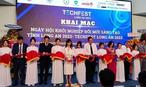 Lần đầu tiên Long An tổ chức Ngày hội khởi nghiệp đổi mới sáng tạo TechFest Long An 2023