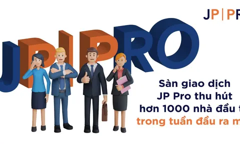 Sàn giao dịch JP Pro thu hút hơn 1000 nhà đầu tư tại Việt Nam trong tuần đầu ra mắt