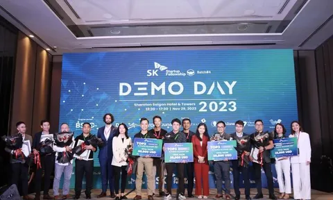 SK Startup Fellowship 2023 Công bố Top 3 startup xuất sắc nhất năm 2023