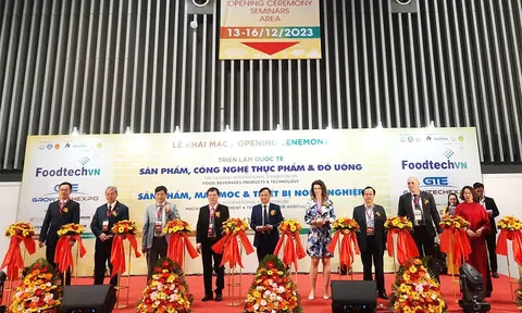 Khai mạc Triển lãm Quốc tế công nghệ thực phẩm, đồ uống – Vietnam Foodtech 2023 và thiết bị nông nghiệp – Growtech Vietnam 2023