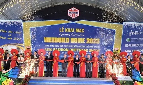Khai mạc Triển lãm Quốc tế VIETBUILD HOME 2023 lần thứ năm tại TP. Hồ Chí Minh