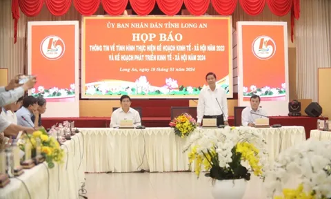 Tổng thu ngân sách Nhà nước năm 2023 tỉnh Long An đạt 20.258 tỉ đồng