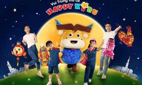 Trung thu trọn vẹn, hạnh phúc nhân đôi cùng lồng đèn Happy Kibu