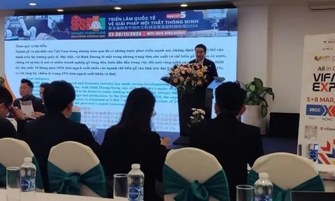 Triển lãm quốc tế về Giải pháp Nội thất thông minh - SFS VIETNAM 2024 sẽ diễn ra vào ngày 27-30/11/2024