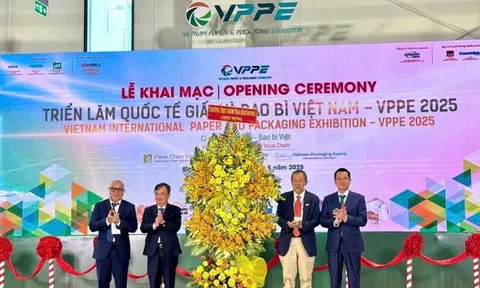 Triển lãm Quốc tế Giấy và Bao bì Việt Nam - VPPE 2025 chính thức khai mạc