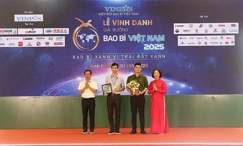 Lễ vinh danh các đơn vị đạt giải xuất sắc Giải thưởng Bao bì Việt Nam - Nhãn hàng 2025