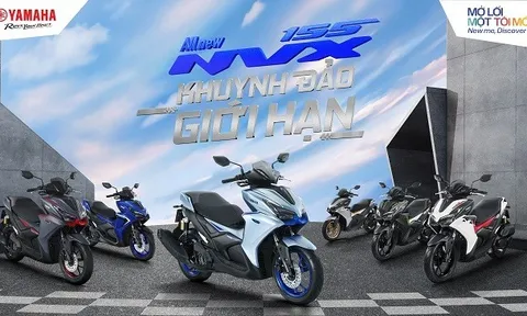 Yamaha chính thức trình làng mẫu xe NVX 2025 – dòng tay ga thế hệ mới mang trong mình một bản lĩnh mới: thể thao, thông minh và đầy cuốn hút