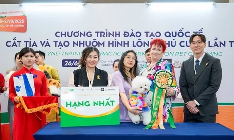 Petfair Vietnam 2025 thu hút hơn 12.000 khách tham quan chuyên ngành, người yêu thú cưng tham gia