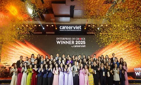 CareerViet Vinh Danh Thương Hiệu Doanh nghiệp được yêu thích nhất – Enterprise of Choice 2025