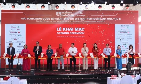 Khai mạc Giải Marathon Quốc tế Thành phố Hồ Chí Minh Techcombank Mùa thứ 8 - Lan tỏa tinh thần vượt trội của siêu đô thị tương lai