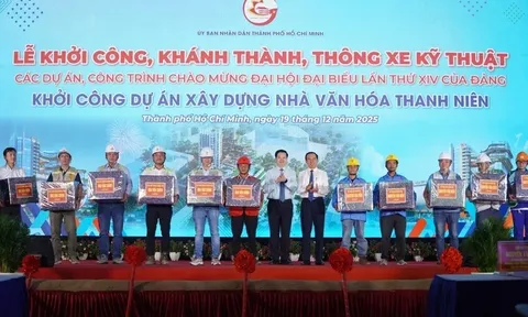 Chính thức khởi công dự án Nhà Văn hóa Thanh niên với tổng mức đầu tư 2.240 tỷ đồng