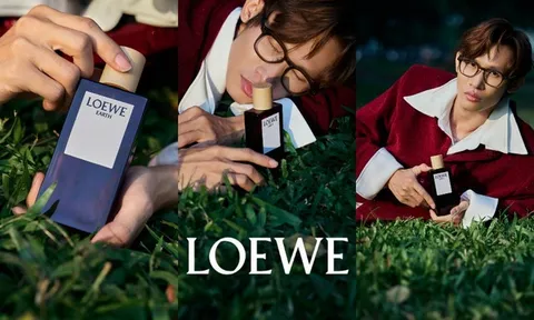 LOEWE Earth & Khúc Mạnh Quân: Mùi hương của chiều sâu đương đại