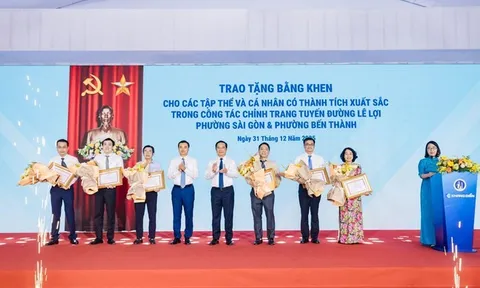 Tuyến đường Lê Lợi, phường Sài Gòn và phường Bến Thành chính thức khoác diện mạo mới