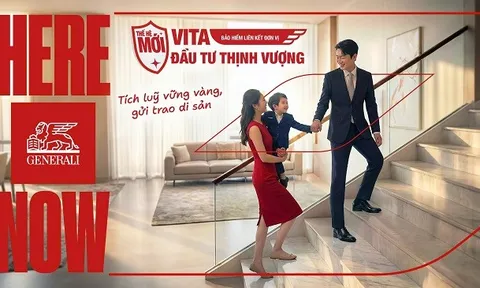 Generali Việt Nam ra mắt sản phẩm Bảo hiểm liên kết đơn vị VITA – Đầu Tư Thịnh Vượng - giúp khách hàng tích lũy vững vàng, gửi trao di sản cho thế hệ tiếp nối