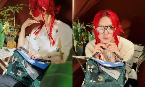 Châu Bùi hội ngộ LOEWE Perfumes trong sự kiện ra mắt cửa hàng flagship tại Seongsu - Hàn Quốc