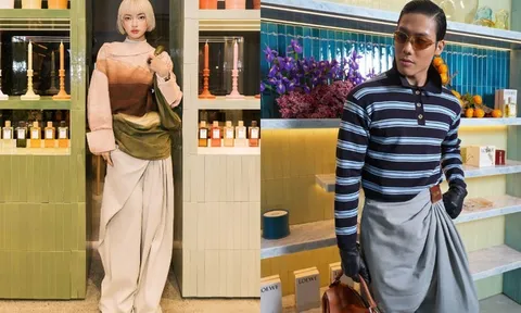 Châu Bùi & Huang Long: Hai cá tính nổi bật trong sự kiện ra mắt Flagship Store LOEWE Perfumes