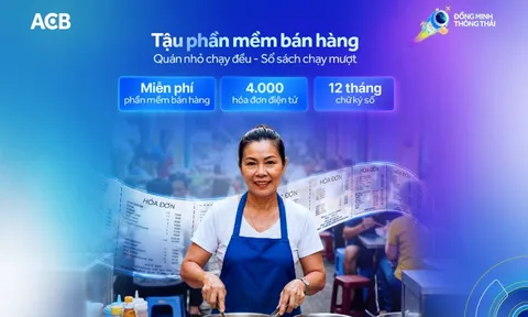 Giữa lúc lãi suất tăng, ACB ngược dòng giảm đến 2%/năm lãi vay cho hộ kinh doanh