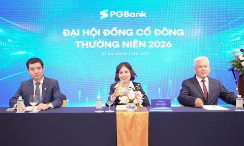 Đại hội cổ đông 2026: PGBank thông qua phương án chi trả cổ tức 7,5% bằng cổ phiếu