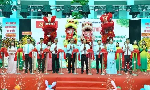Phát động cao điểm "100 ngày đêm hoàn thành 1.000 phòng học" cho năm học mới 2026 - 2027