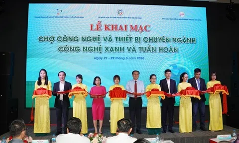 Khai mạc Chợ công nghệ và thiết bị Techmart 2026: Trình diễn hơn 100 công nghệ xanh và tuần hoàn tại TP.HCM