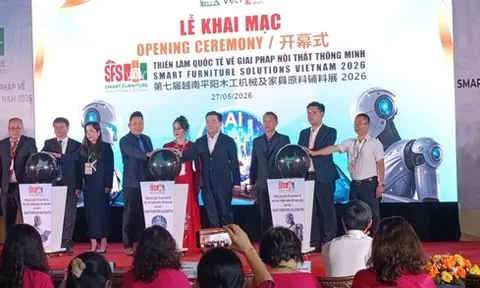 Ngành gỗ Việt Nam tăng tốc chuyển đổi số, AI trở thành “đòn bẩy” tại SFS 2026