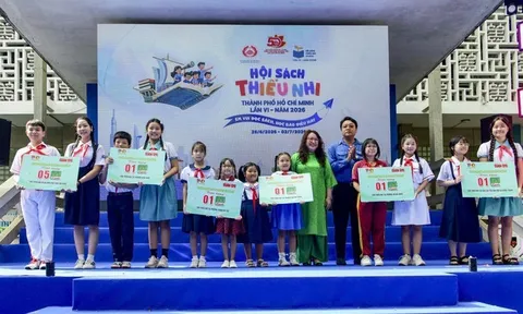 Không gian mùa hè nuôi dưỡng tri thức và sáng tạo tại Hội sách thiếu nhi TP.HCM 2026