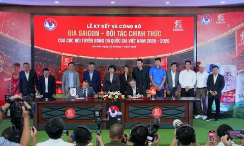 SABECO và Liên đoàn Bóng đá Việt Nam chính thức công bố gia hạn và nâng tầm quan hệ hợp tác chiến lược