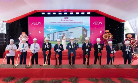AEON Việt Nam chính thức tổ chức Lễ Khởi công Trung tâm Thương mại AEON Phủ Lý