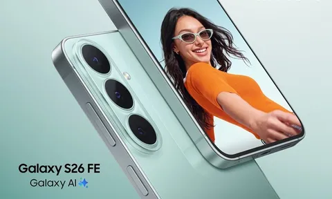 Galaxy S26 FE là sản phẩm đầu tiên trong dòng Galaxy S26 được ra mắt cùng One UI 9, kết hợp khả năng chụp ảnh tiên tiến với những tính năng Galaxy AI mới nhất