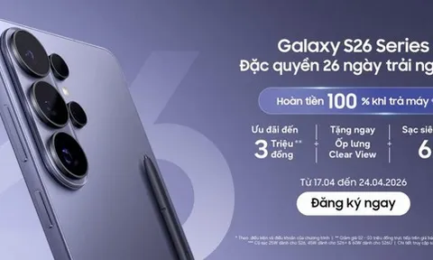 Samsung Việt Nam mở chương trình cho người dùng trải nghiệm dòng smartphone Samsung Galaxy S26 Series trong 26 ngày