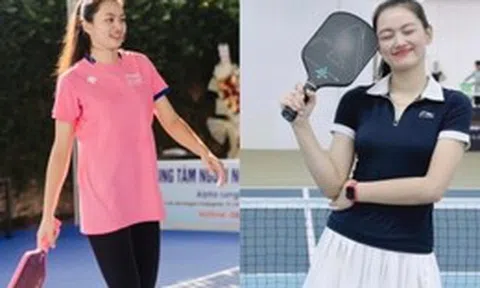 Ra sân Pickleball bắt gặp hoa khôi bóng chuyền Thu Hoài hẹn hò với bạn trai