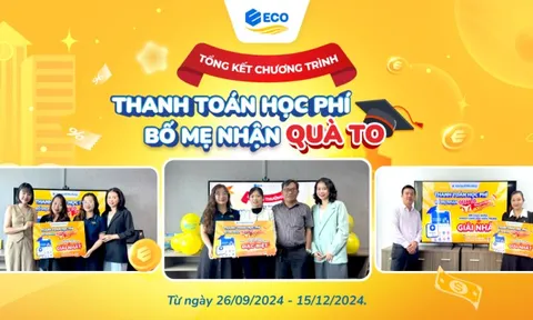 Phụ huynh bất ngờ trúng 20 triệu đồng khi thanh toán học phí online