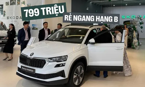 Xe Skoda giảm giá 200 triệu tại đại lý: Karoq còn 799 triệu rẻ hơn Corolla Cross, Kodiaq lần đầu dưới 1 tỷ cạnh tranh CX-8