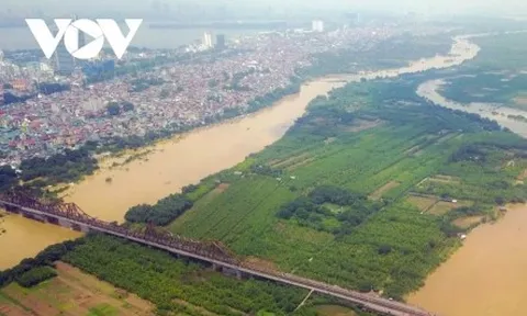 Sông Hồng là trục xanh, trục cảnh quan trung tâm của Thủ đô