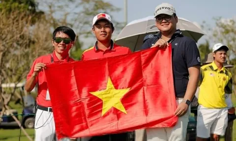 Tuyển golf Việt Nam vô địch Nomura Cup 2024