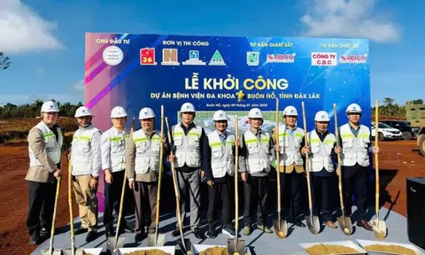 Đắk Lắk: Khởi công dự án Bệnh viện thị xã Buôn Hồ hơn 500 tỷ đồng