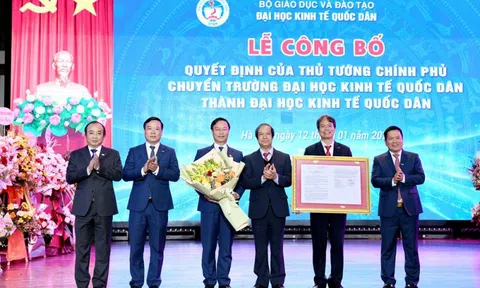 Trường Đại học Kinh tế Quốc dân chuyển thành Đại học Kinh tế Quốc dân