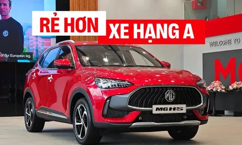 MG HS giảm giá tới 114 triệu tại đại lý: Bản tiêu chuẩn còn 585 triệu, rẻ hơn cả Sonet