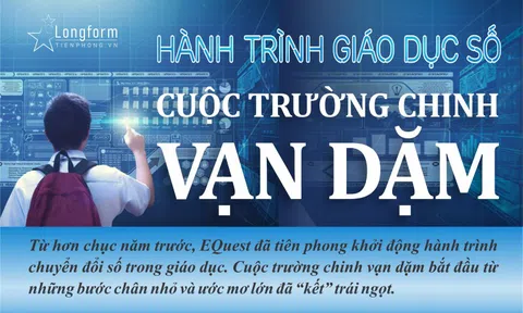 Hành trình giáo dục số - Cuộc trường chinh vạn dặm